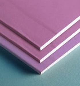 Fire resistant gypsum board